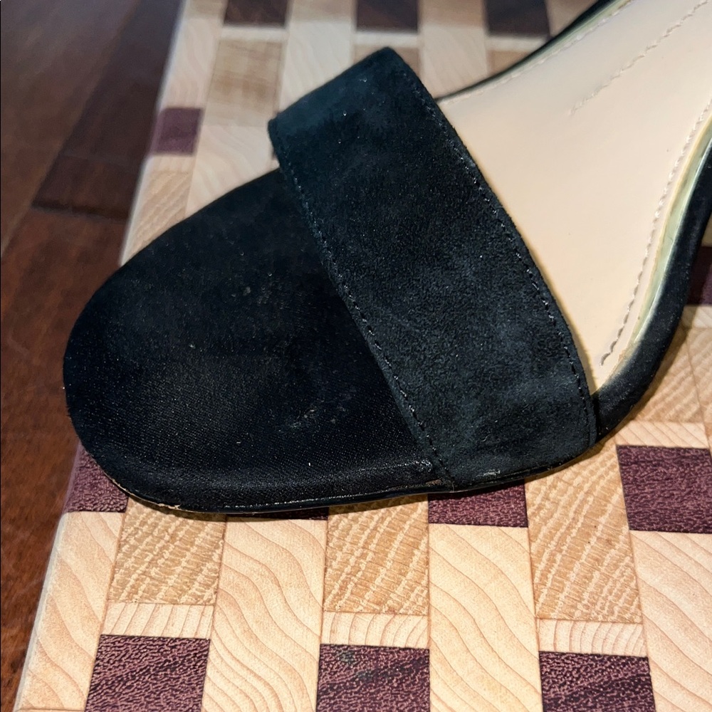 Gianni Bini Black Women's Heels Sz 8 - Picture 11 of 12